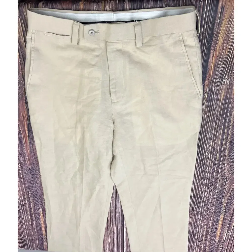 Louis Raphael Linen Blend Casual Pants Mens Size 30x32 (Actual 30x32)